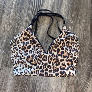 Jo + Jax “Jenna Johnson” collection 1, cheetah print sports bra